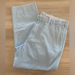 Peter Miller Golf Chino Pants Mens 38 Performance Teal Five Pocket